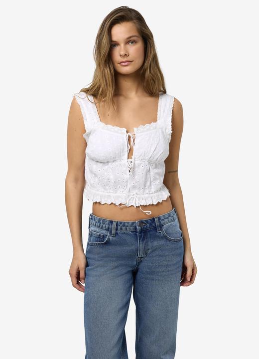 Immagine prodotto Noisy May Broderie Anglaise Crop Top (S)