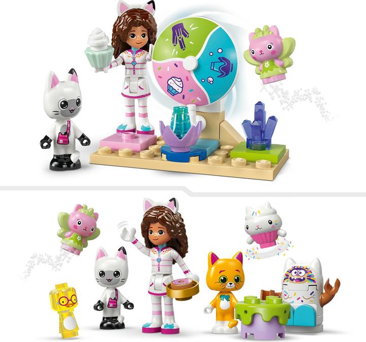 Actual product image LEGO Sugar icing mountains and kitten garden (11205, LEGO Gabby's Dollhouse)