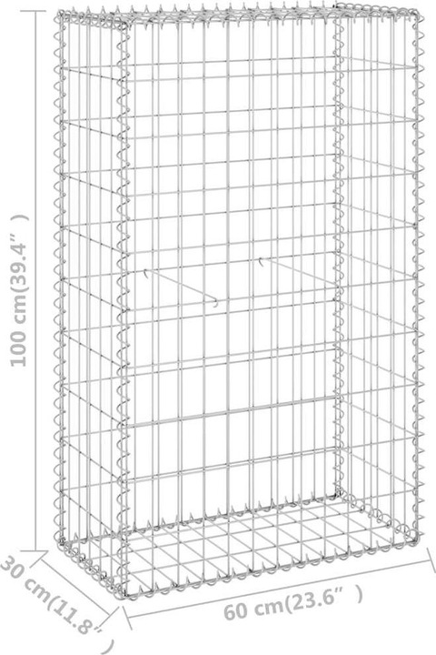 Produktbild VidaXL Gabionenwand
