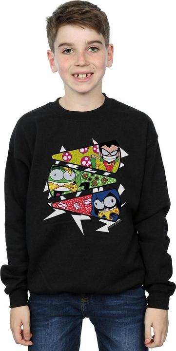Image du produit - Sweat TEEN TITANS GO PIZZA SLICE - Garçon (128)