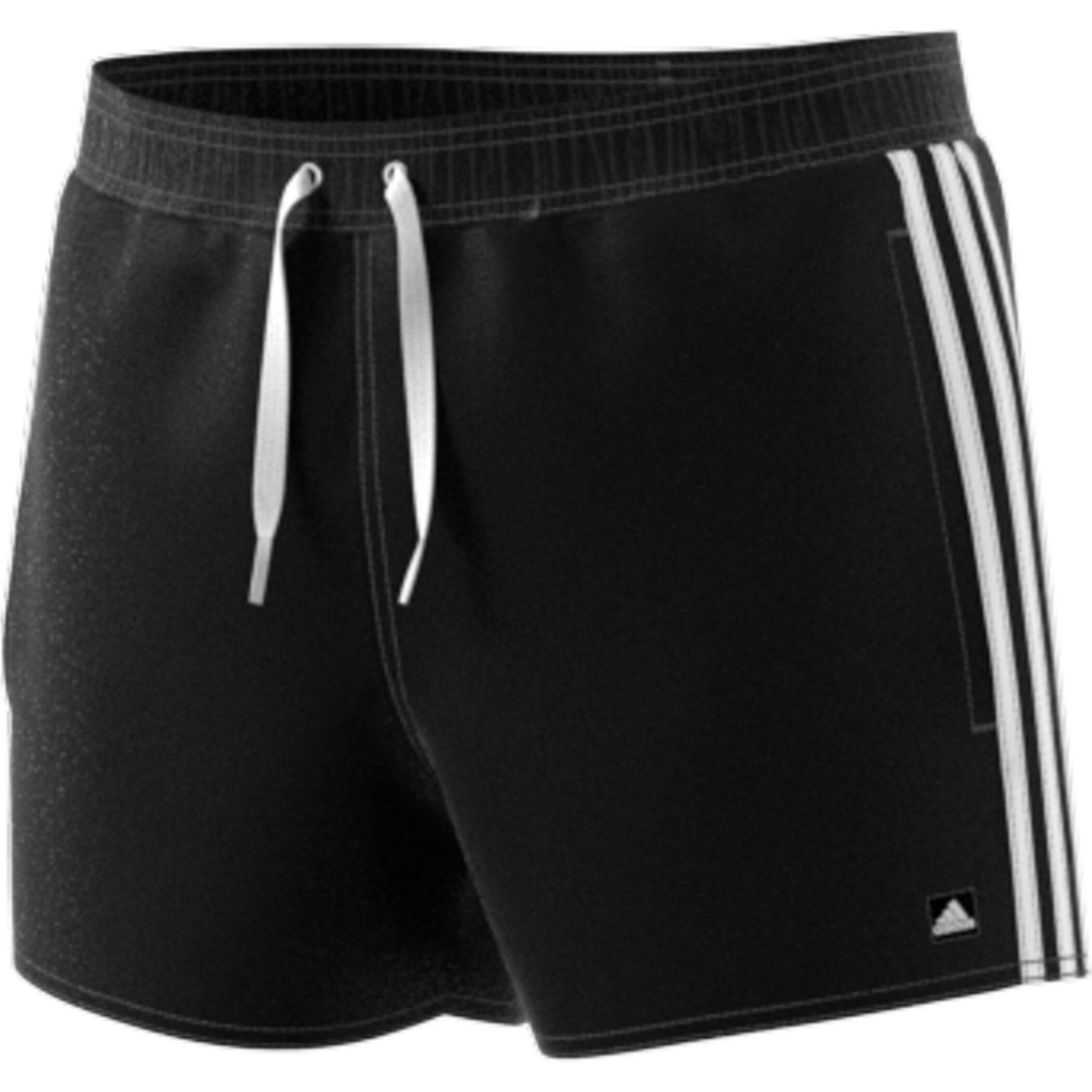adidas, Herren, Badehose, Swimwear Black / White, Grösse m, Schwarz, Weiss, (M)