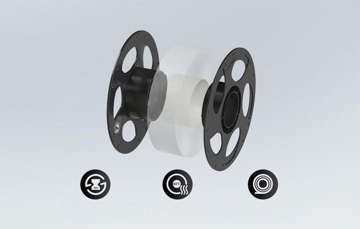 Produktbild Anycubic PC-Filament (schwarz) 1 kg (PC, 1.75 mm, 1000 g)