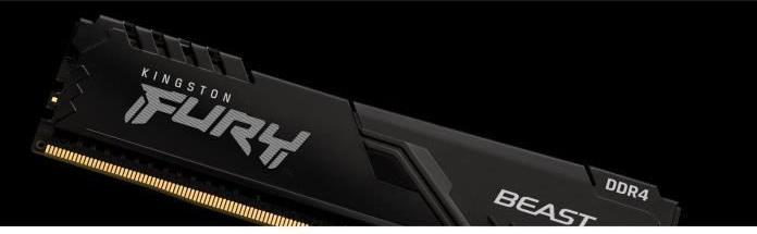 Produktbild Kingston FURY Beast (1 x 16GB, 3733 MHz, DDR4-RAM, DIMM)
