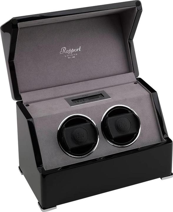 Produktbild Rapport London Perpetua III Duo Watch Winder Touch Screen Black (2x)