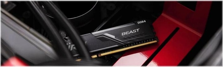 Actual product image Kingston FURY Beast (4 x 32GB, 3200 MHz, DDR4-RAM, DIMM)