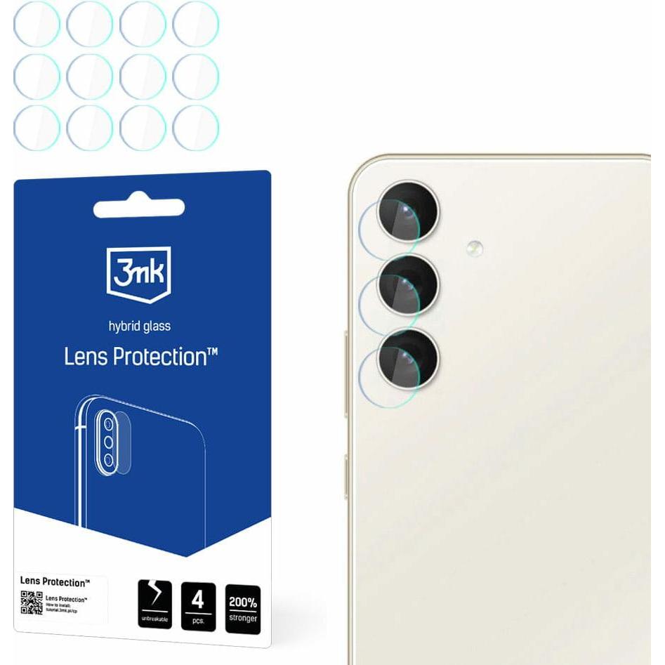 Thumbnail - 3MK Lens Protect Sam S24 S921 Ochrona na obiektyw aparatu 4szt (1 Stück, Samsung Galaxy S24+), Smartphone Schutzfolie, S...