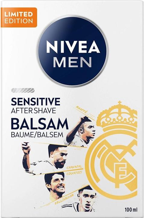 Immagine prodotto NIVEA MEN Sensitive After Shave Balsam Real Madrid Limited Edition (Balsamo dopobarba, 100 ml)