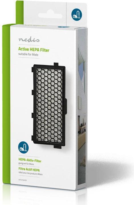 Image du produit Nedis Filtre HEPA actif de rechange Remplacement pour : Miele Noir/Blanc