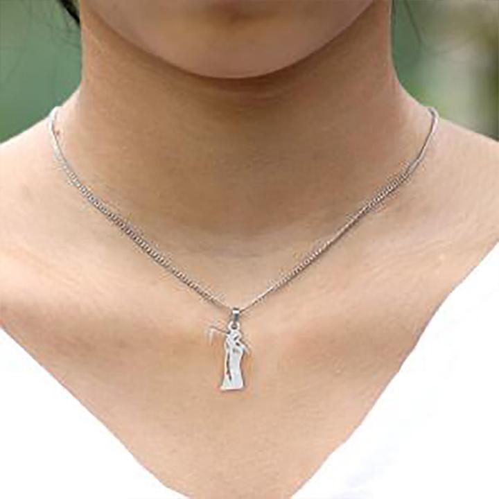 Produktbild Star Piercing Kette silber Anhänger Sensenmann silber (Chirurgenstahl 316L)