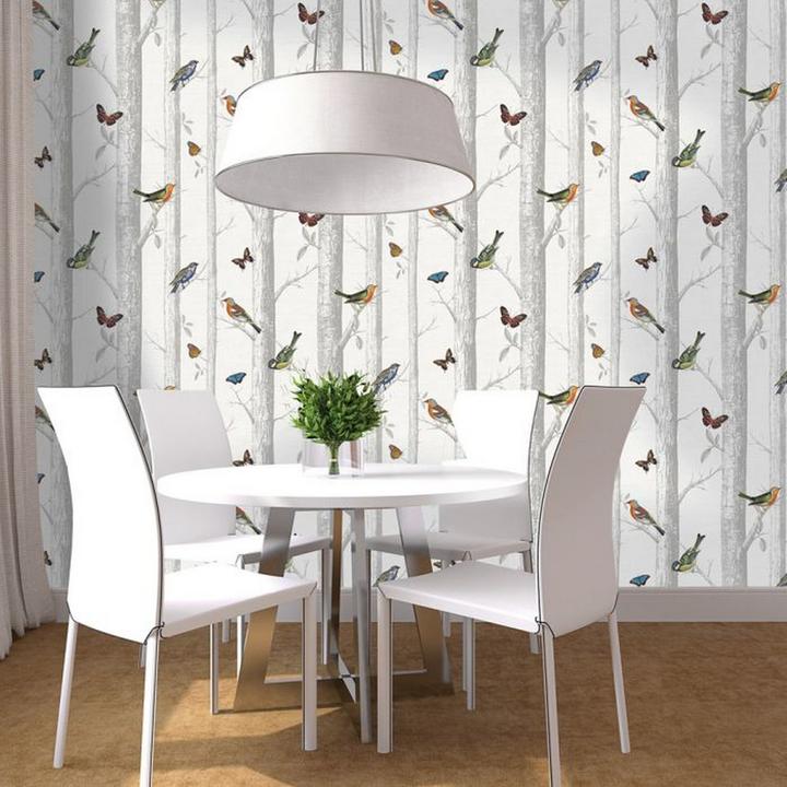 Produktbild Holden Décor Tapete Epping Birds On Branches (52 x 1000 cm)