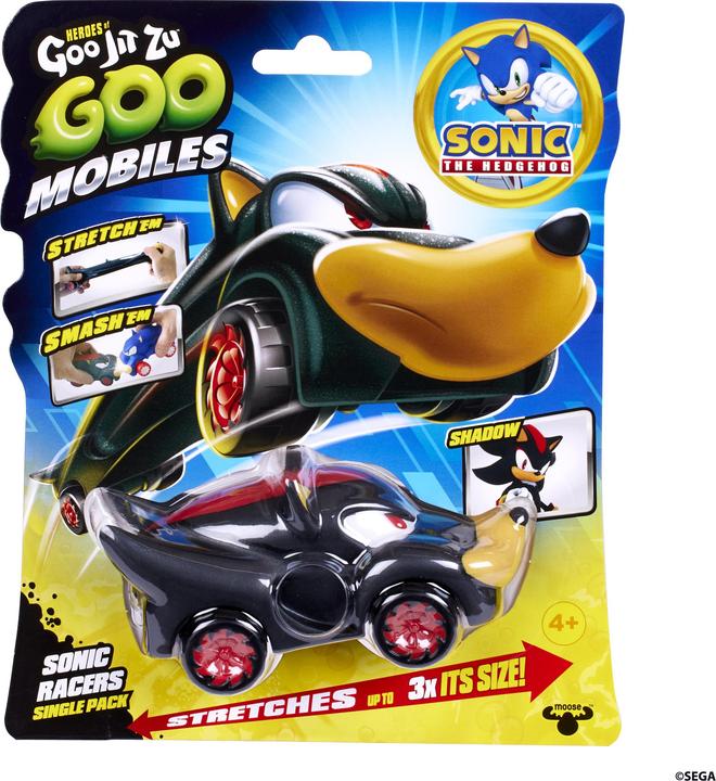 Actual product image Goo Jit Zu Goo Mobiles - Sonic-Shadow Racer