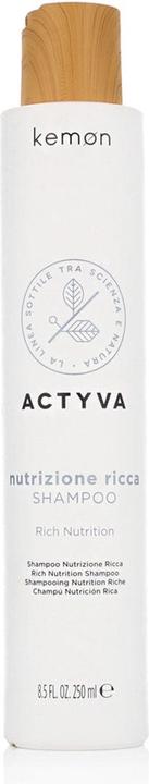 Kemon Actyva Rich Nutrition Shampoo 250ml (250 ml, Flüssiges Shampoo)