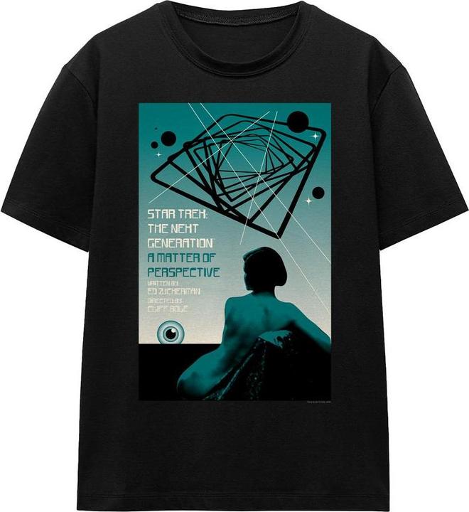 Actual product image Unisex Adult The Next Generation Season 3 Episode 14 T-Shirt (S)