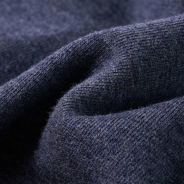 Immagine prodotto vidaXL Felpa con cappuccio per bambini con zip Blu scuro (92)