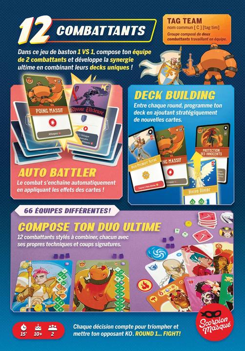 Produktbild Le Scorpion Masque Tag Team (Französisch, 2 Spieler)