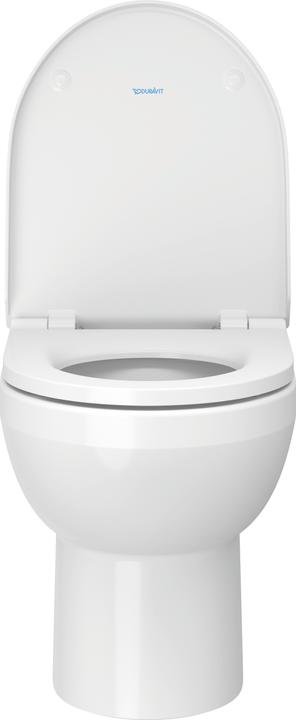 Image du produit Duravit Set de WC au sol sans rebord DuraStyle blanc avec abattant 41840900A1