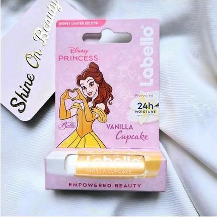 LABELLO Disney Princess Belle Vanilla Cupcake Limited Edition Lip Balm (Lippenöl)