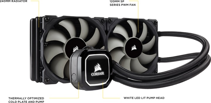 Image du produit Corsair Série Hydro H100x