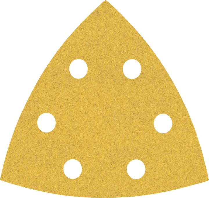 Image du produit Bosch Professional Zubehör EXPERT C470 Papier abrasif pour ponceuses Delta, 93 mm, G 240, 5 pièces (240)
