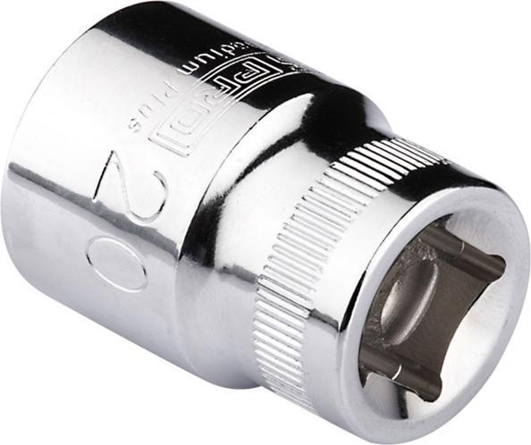 Image du produit RS PRO Douille six pans, 18mm, sortie six pans, longueur 38 mm (18 mm)