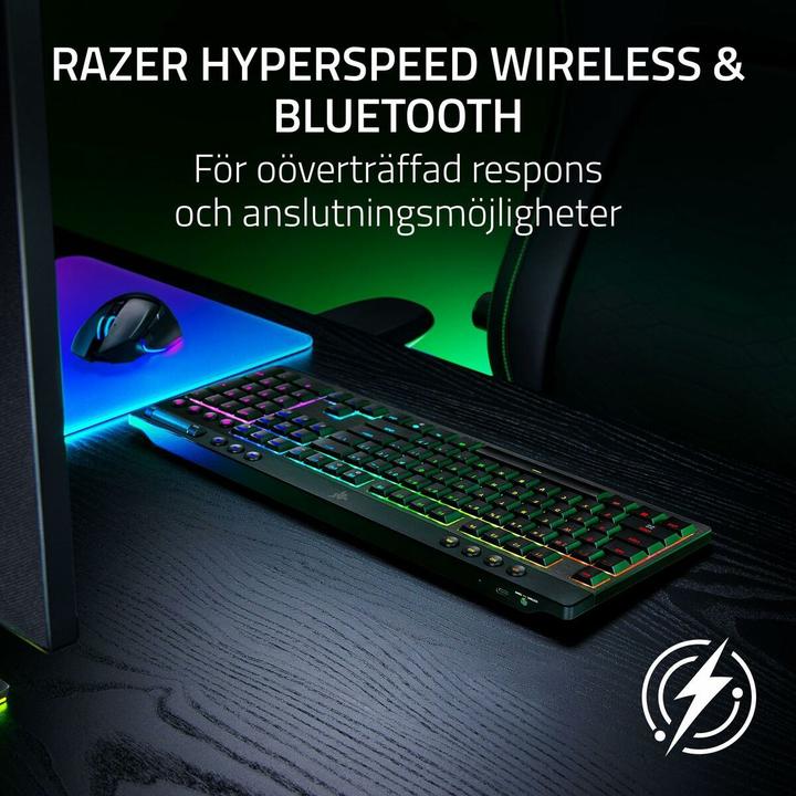 Image du produit Razer BlackWidow V4 Low-profile HyperSpeed (US, Sans fil)