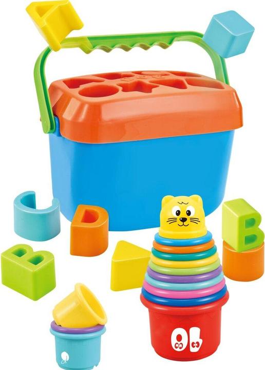 Immagine prodotto Spielmaus Torre impilabile per bambini e scatola a innesto