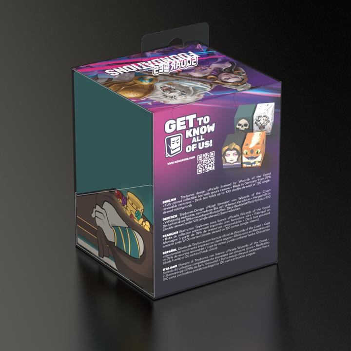 Actual product image Squaroes Squaroe Magic: The Gathering "Foundations" MTG003 - Tinybones