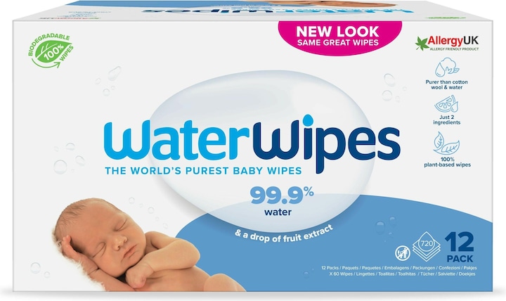 Actual product image WaterWipes Wet wipes (720 Piece)
