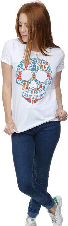 Actual product image La Maison du Coco Womens/Ladies Skull Cotton T-Shirt (L)