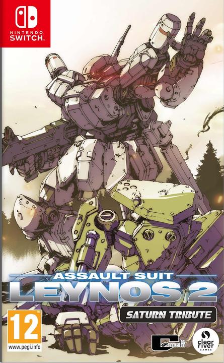 Actual product image Clear River Games Assault Suit Leynos 2 Saturn Tribute (Switch)