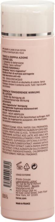 Actual product image Lierac Lotion Gélifiée Double N (Cleansing lotion, 200 ml)