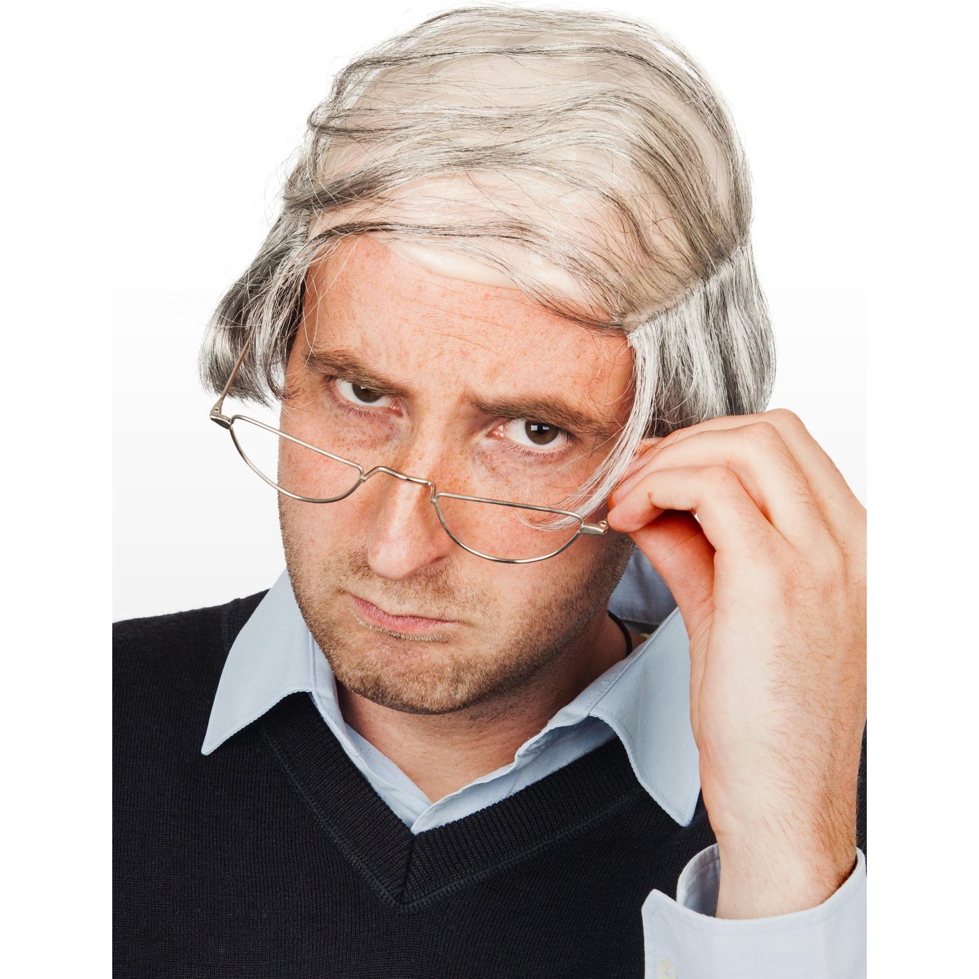 Thumbnail - Maskworld Comb-Over Perücke Grossvater - Faschingsperücke