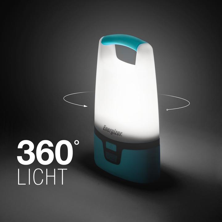 Image du produit Energizer E304157500 Hybrid Powered LED Camping Lanterne 1250lm sur batterie, sur piles Porte