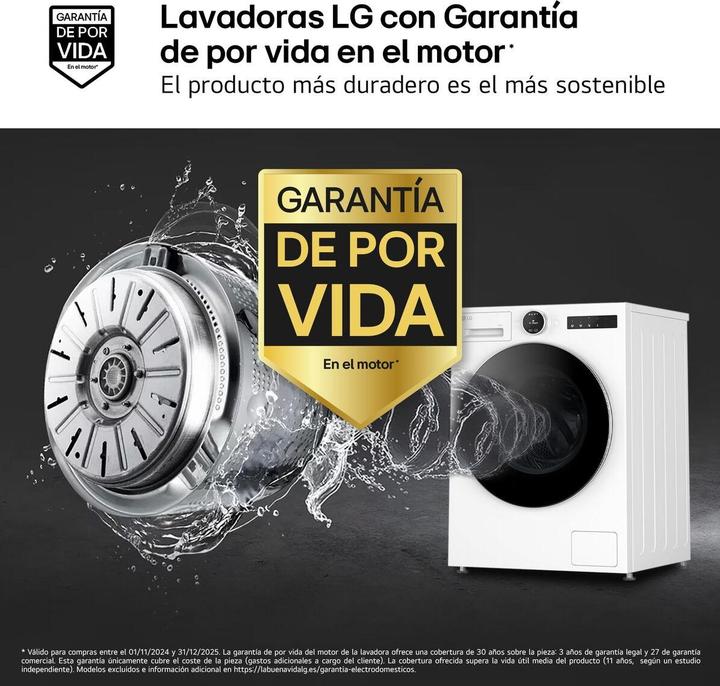 Image du produit LG Waschmaschine F4X7513TWS 13 kg (13 kg, Vers le bas)