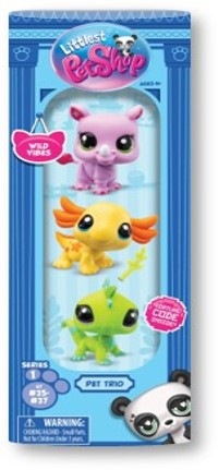 Actual product image Littlest Pet Shop - PET TRIO IN TUBE ASS (00550)