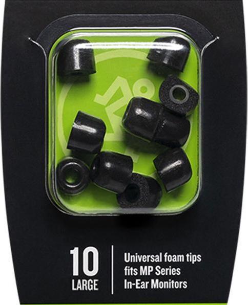 Productafbeelding Mackie MP & CR Buds Medium Foam Black Tips Kit
