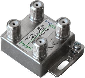 G.B.S. Elettronica Kabel-Splitter, Edelstahl, 3 Ausgänge (Other)