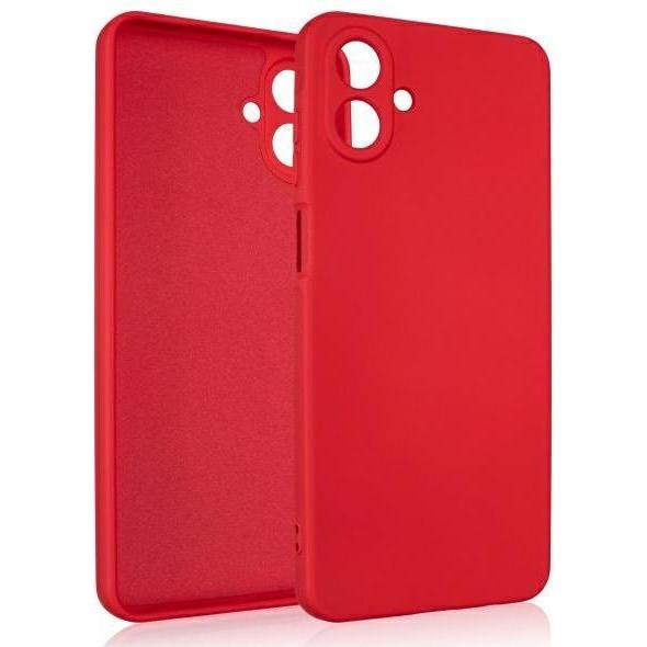 Beline Case Silicone for Samsung Galaxy A07 red (Samsung Galaxy A7), Cover smartphone, Rosso