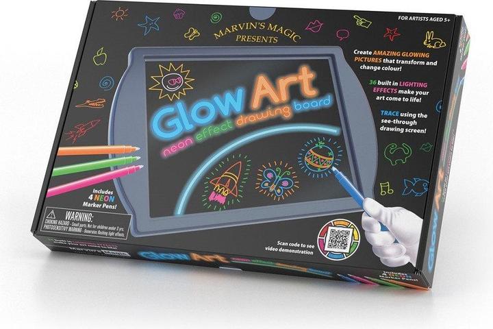 Productafbeelding Marvin's Magic Marvins Magic - Glow Art - Black - (MMG009B)
