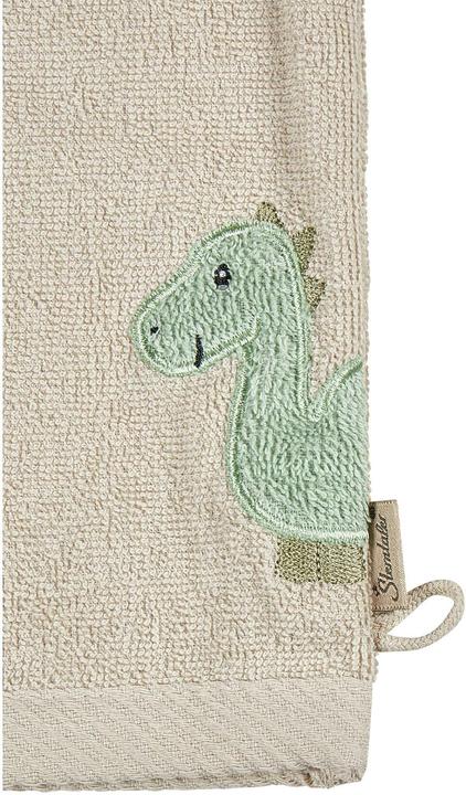 Produktbild Sterntaler Baby-Waschhandschuh Dino Rexi 2er Set Blau/Beige