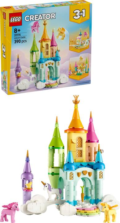Actual product image LEGO Unicorn lock