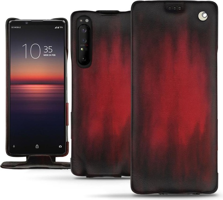 Noreve Lederschutzhülle vertikal (Sony Xperia 1 II)