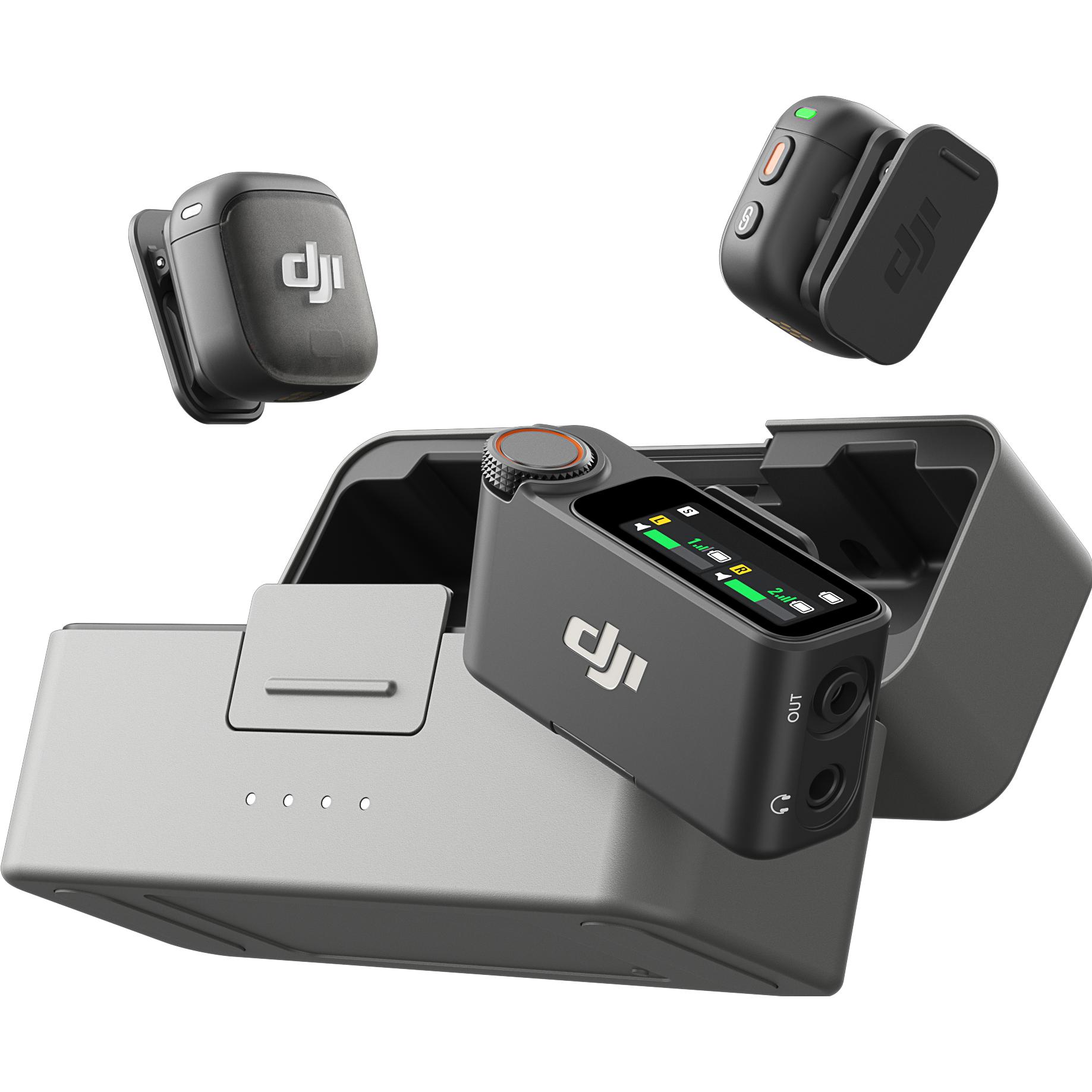 DJI Mic 3 (2 TX + 1 RX + Charging Case), Mikrofon