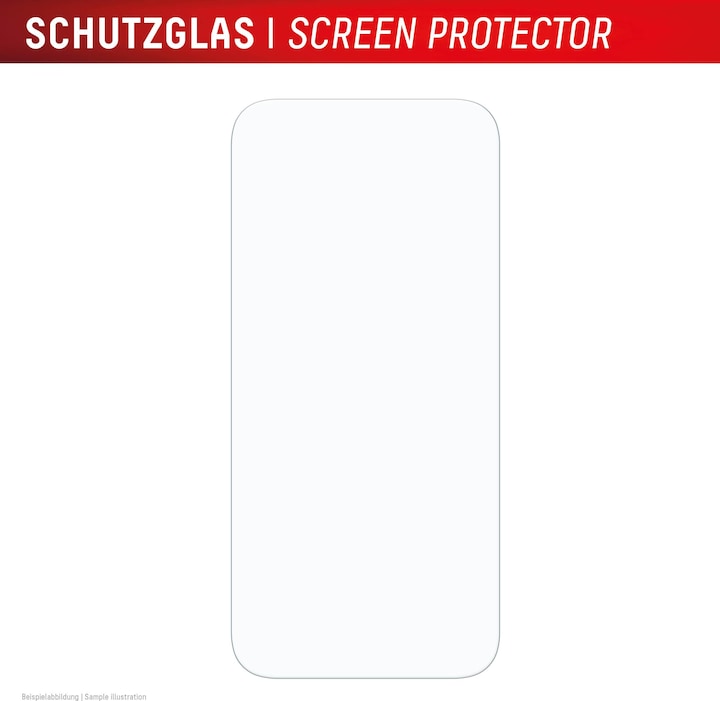 Actual product image Displex Real Glass, 2D Panzerglas (1 Piece, Apple iPhone 16 Pro Max)