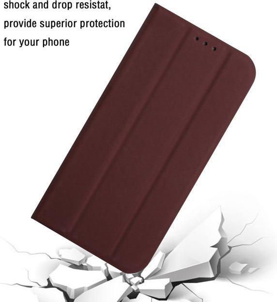 Actual product image MU Classic Triple fold leather book cover sleeve (Apple iPhone 13 mini)