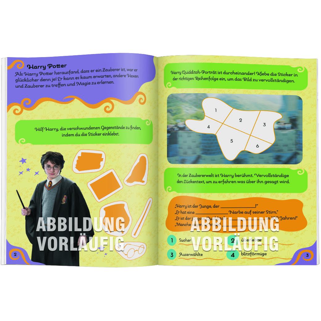 Thumbnail - Ameet, Sticker, Wizarding World(TM) - Stickern nach Zahlen, m. 1 Beilage