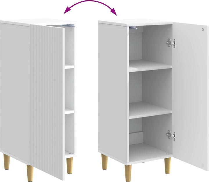 Produktbild vidaXL Sideboard-Aufbewahrung (34.50 x 33 x 90 cm)