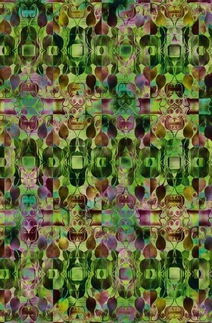 Produktbild Schreibwandel Notizbuch 'Tulpenmuster (grün)' (Gepunktet)