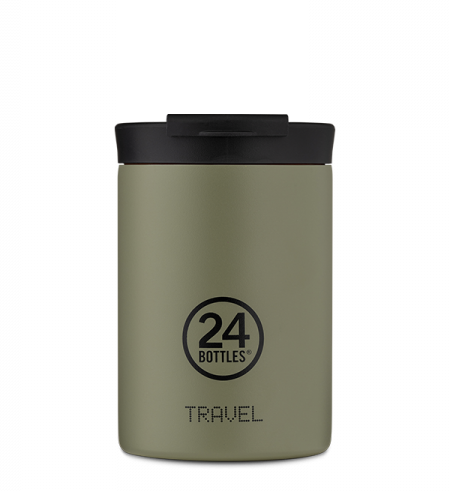 Actual product image 24 Bottles Thermo mug Travel Tumbler 0.35 l Sage