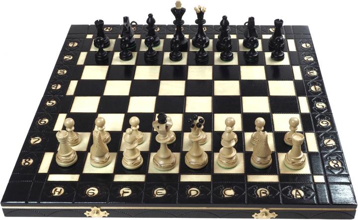 Image du produit Holzecke Échiquier "Senator" Noir